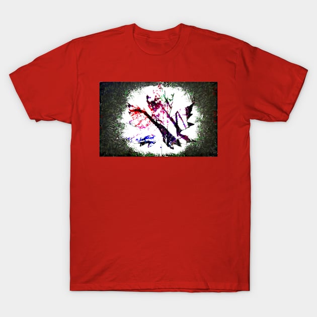 Maple leaf digital painting T-Shirt by Choulous79